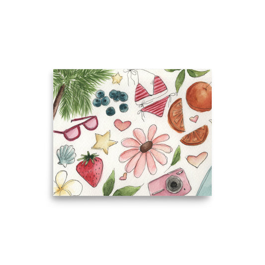 A Day in Summer Print
