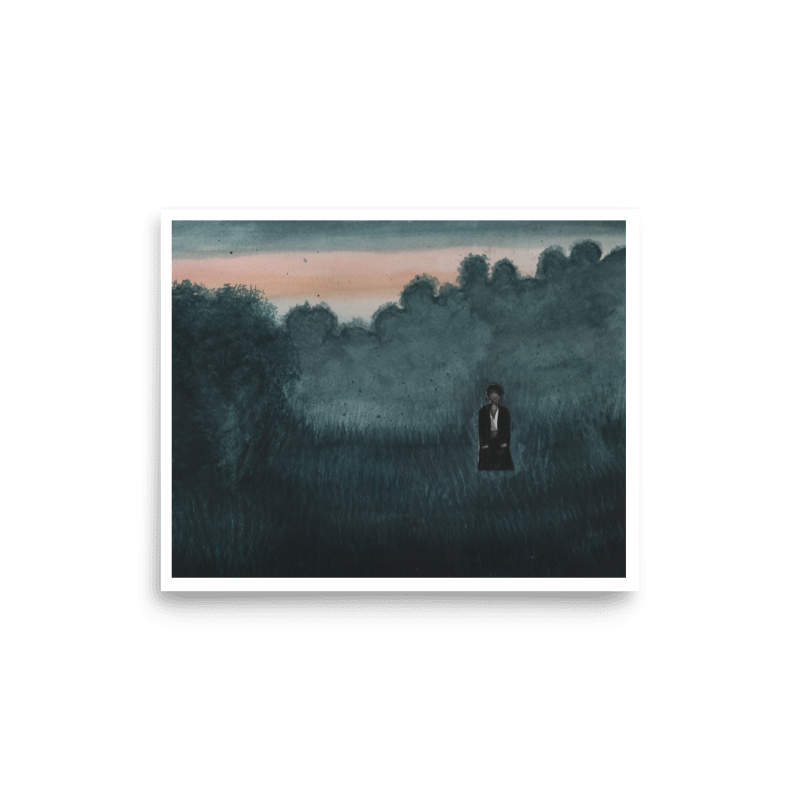 Pride & Prejudice Misty Meadow Print