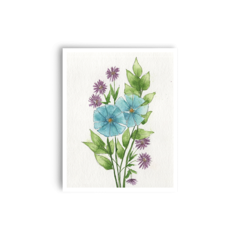 Morning Glory Print