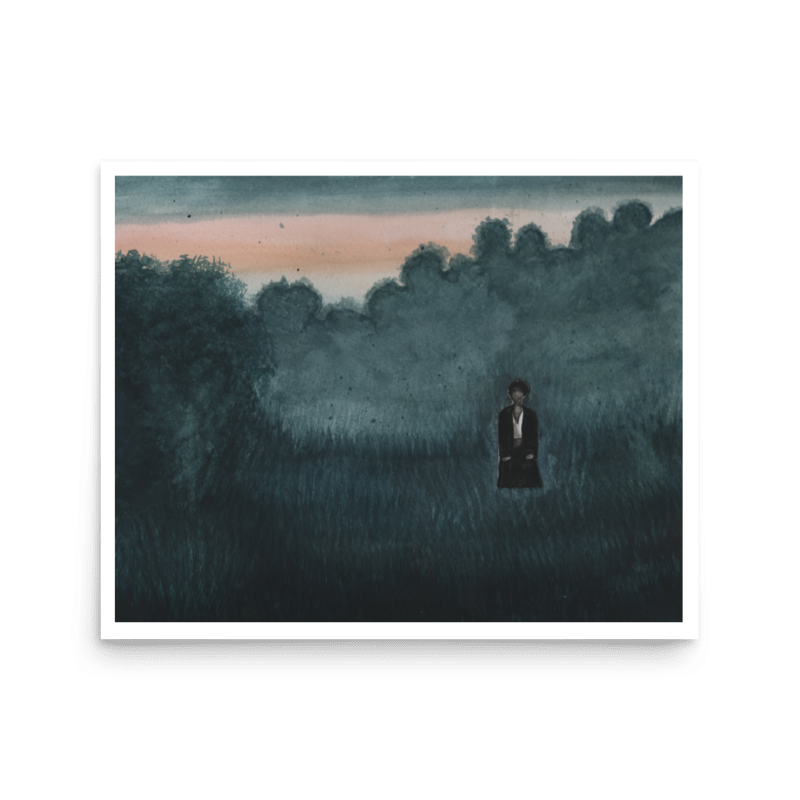 Pride & Prejudice Misty Meadow Print