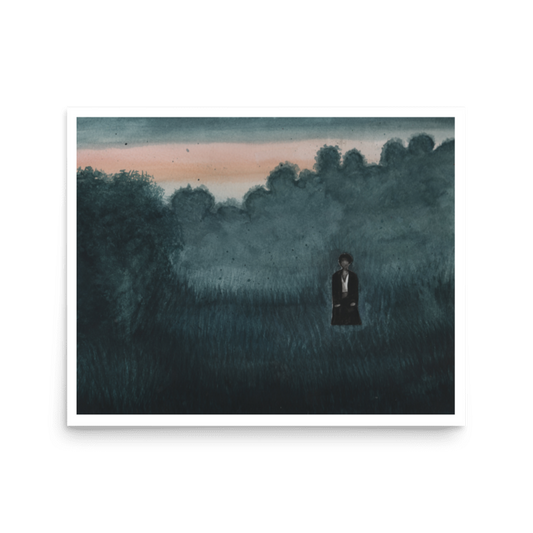 Pride & Prejudice Misty Meadow Print