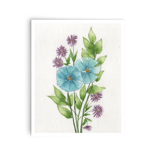 Morning Glory Print