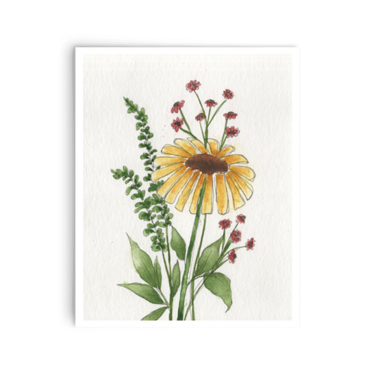 Sunflower Print